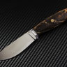 Нож Беркут2 порошковая сталь S390 рукоять стабилизированная карельская береза/мозаичные пины