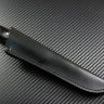 Нож Универсал 1 цельнометаллический сталь D2 рукоять черная  G10