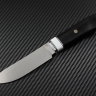 Elmax powder steel Taiga knife, mikarta handle/korian stone/mosaic pin