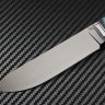 Knife Taiga steel Elmax handle two-color stabilized Karelian birch/mosaic pins