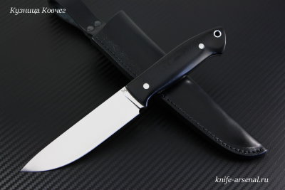 Нож Скаут сталь D2 рукоять черная G10