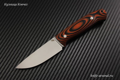 Hunting knife (All-metal) steel D2 handle G10