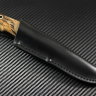 Нож Беркут 2 сталь Elmax рукоять стабилизированная карельская береза, ювелирный пин