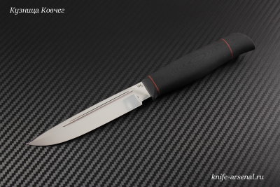 Techno-fink knife Elmax steel mikarta handle