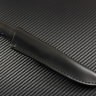 Taiga knife steel M398 handle stabilized hornbeam/iron wood/mosaic pins