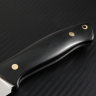 Hunting knife steel S90V handle G10 decorated with jewelry pins