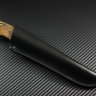 Нож Таёжный сталь D2 рукоять корень ореха/киринит