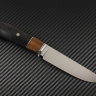 Scout Knife Elmax steel handle stabilized Hornbeam /Iron wood/Mosaic pins