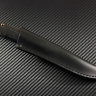 Scout Knife Elmax steel handle stabilized Hornbeam /Iron wood/Mosaic pins