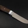 Нож Таежный сталь N690 рукоять стабилизированная карельская береза/искусственный камень кориан/мозаичные пины