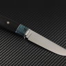Нож Скаут сталь К340 рукоять стабилизированный граб/стабилизированная карельская береза/мозаичные пины