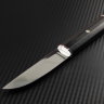 Knife Fin steel N690 handle stabilized hornbeam /Mosaic pins