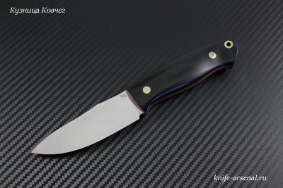 Rex knife powder steel M390 handle G10