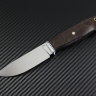 Нож Беркут порошковая сталь Elmax, рукоять стабилизированная карельская береза/мозаичный пин