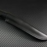Scout knife powder steel S390 handle mikarta /composite material kirinite /mosaic pins/bolster nickel silver