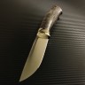  Нож Скаут порошковая сталь Elmax рукоять стабилизированная карельская береза/бивень мамонта/в наличии