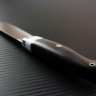 Mushroom Picker Knife powder steel Elmax handle Wood Hornbeam /stone Corian