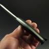 Varyag all-metal knife made of powder steel Elmax handle g10 with screws