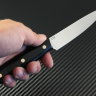 Kitchen knife Vegetable steel D2 handle G10
