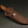 Нож Шейный №1 порошковая сталь Elmax рукоять ironwood/зуб мамонта/в наличии