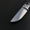 Нож Скаут порошковая сталь S390 рукоять микарта с проставкой композита киринит