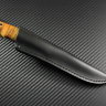 Нож Скаут порошковая сталь Elmax рукоять двухцветная стабилизированная карельская береза/мозаичные пины