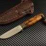  Нож Шейный №5 порошковая сталь Elmax рукоять ironwood/карбон/в наличии 