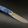 Scout knife powder steel S90V handle stabilized maple cap/Kirinite