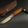  Нож Шейный №8 порошковая сталь Elmax рукоять ironwood/зуб мамонта/в наличии 