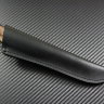 Нож Скандинав порошковая сталь Elmax рукоять стабилизированная карельская береза/кориан