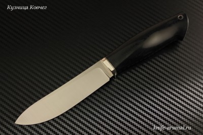 Нож Таежный порошковая сталь Elmax рукоять микарта/мельхиор/в наличии