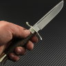  Knife Finka NKVD powder steel Elmax handle stabilized Karelian birch