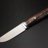 Нож Скаут большой сталь М390 рукоять стабилизированная карельская береза