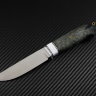  Нож Скаут порошковая сталь S390 рукоять стабилизированная карельская береза/ камень кориан