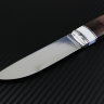 Knife Scandinavian steel D2 handle stabilized Karelian birch /composite (imitation bone)