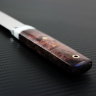 Нож Скандинав сталь D2 рукоять стабилизированная карельская береза/композит (имитация кости)
