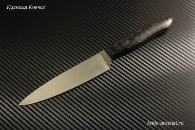 Нож кухонный Универсал 1 сталь VG-10 рукоять карбон/в наличии