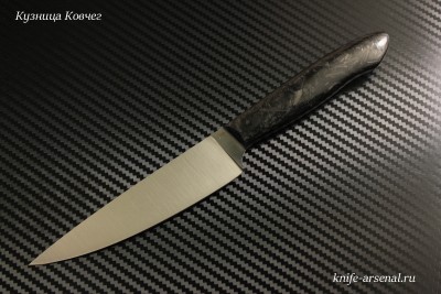 Нож кухонный Универсал 2 сталь VG-10 рукоять карбон/в наличии