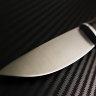 Fink knife Elmax steel, handle stabilized Karelian birch