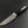 Hunting knife powder steel M390 handle mikarta/jewelry pins