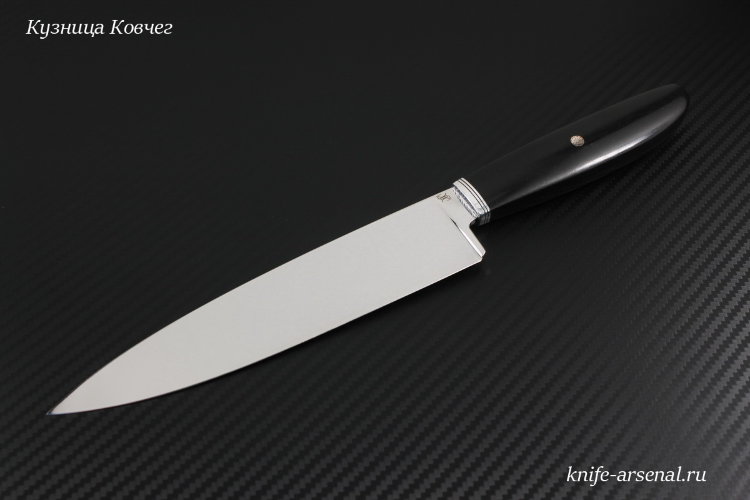 Кухонный нож Шеф-Повар сталь D2 рукоять Микарта