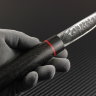 Нож Якутский сталь D2 рукоять стабилизированный граб/проставка G10