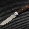 Нож Рыбацкий (клин от обуха) сталь N690 рукоять стабилизированная карельская береза/камень кориан/мозаичные пины
