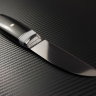 Knife Fin (wedge from the butt) steel N690 handle mikarta/corian /mosaic pins