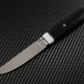Knife Fin (wedge from the butt) steel N690 handle mikarta/corian /mosaic pins