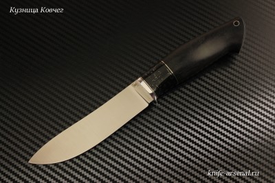  Нож Таежный 3 сталь VG-10 рукоять черный граб/ironwood/в наличии