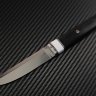 Aiguchi knife steel D2 handle Mikarta/korian /Mosaic pins