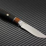 Knife Kid No. 3 steel Elmax handle stabilized hornbeam/iron wood/mosaic pins