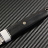 Aiguchi knife steel N690 handle Mikarta/korian /mosaic pins