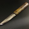 Нож Якутский 3 сталь D2 рукоять стабилизированный кап клена/ вналичии